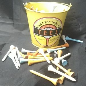 Vintage 1980s Golf Tee Trivia Game